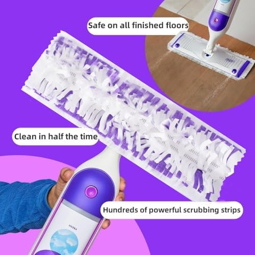 Disposable Mopping Pad Refills for PowerMop Multi-Surface Mopping Pad Refills - Image 2