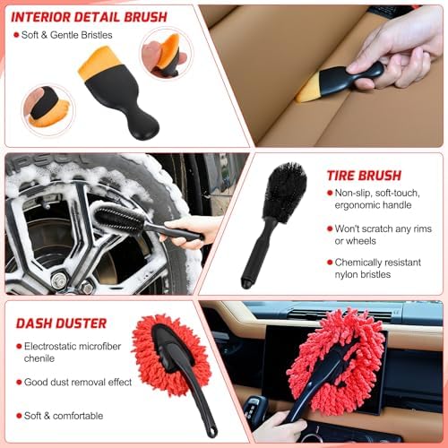 Nilight 37PCS Car Detailing Kit - Image 5