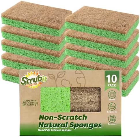 SCRUBIT Natural Sponges by SCRUBIT