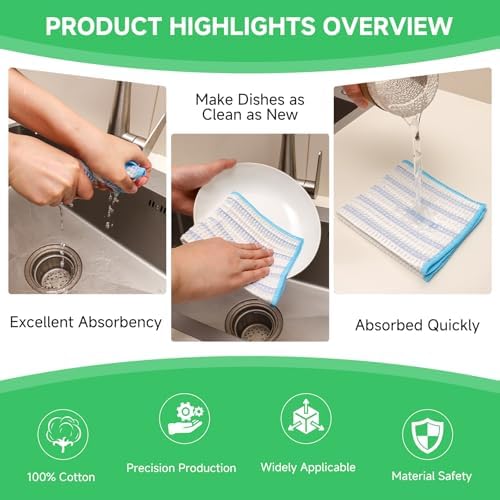 15Pcs Micro Wood Fiber Cleaning Cloths, Cleaning Rag - Image 5