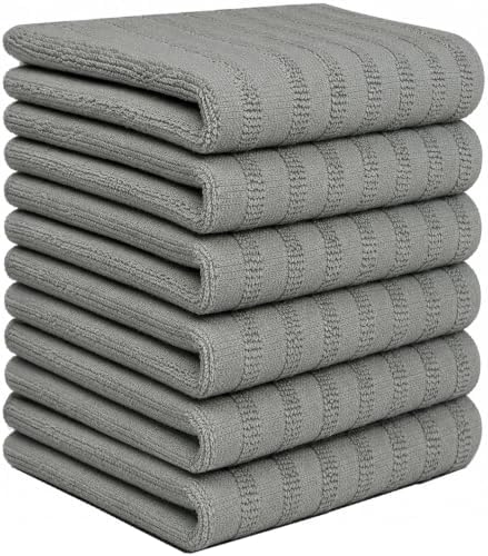 Premium Kitchen Towels 6 Pack 100% Cotton - Image 2