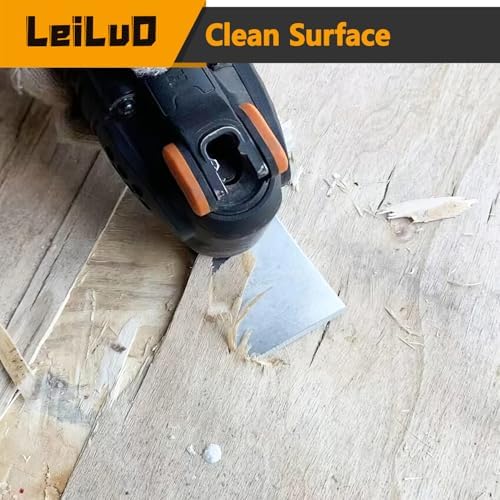LEILUO 10Pcs Oscillating Tool Scraper Blades - Image 4