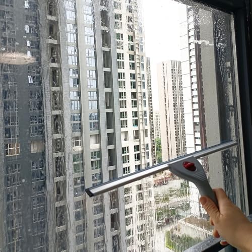 18" Heavy Duty Window Cleaning Squeegee Handheld Scraper - Image 6