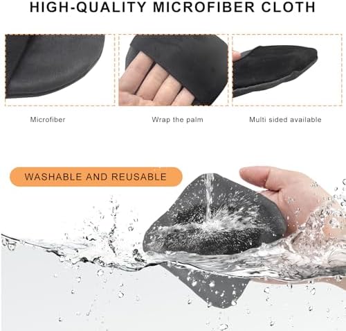 Car Screen Cleaner, Square Microfiber Cloth Non-Scratch Auto Touchscreen - Image 3