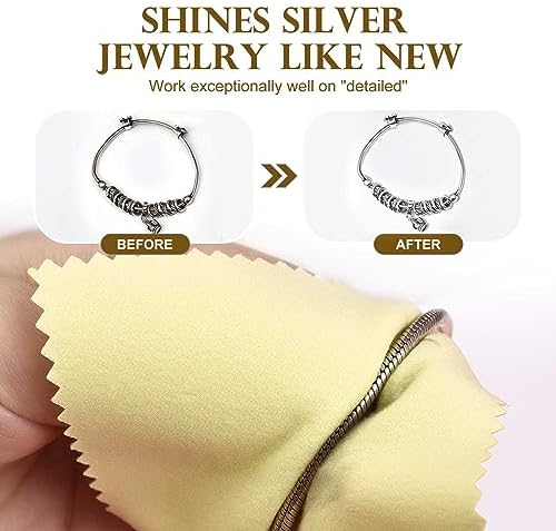 Jewelry Cleaning Cloths, Individually Wrapped Jewelry Polishing Cloths - Image 3