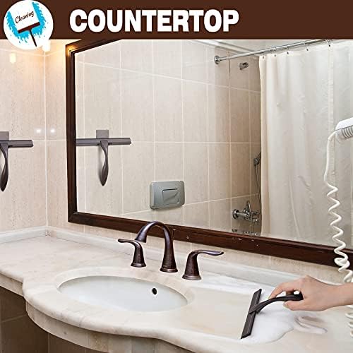 NETANY Shower Squeegee, 12-Inch Bronze Squeegee, All-Purpose Stainless Steel - Image 5