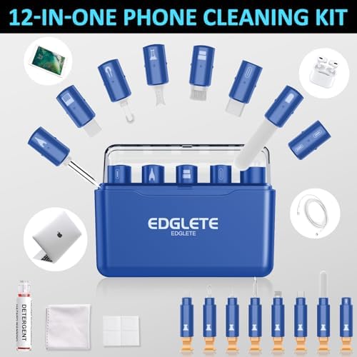 iPhone Cleaning Kit for Charging Port Cell Phone USB C, Dark Blue - Image 5