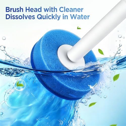 Disposable Toilet Brush, Wall Mounted Toilet Bowl Brush - Image 4
