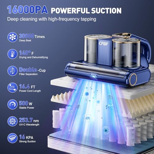 CFBF Mattress Bed Vacuum Cleaner - Image 2