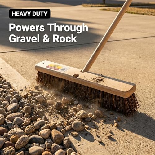 Janico Bristles Outdoor Surface Push Broom - Image 5