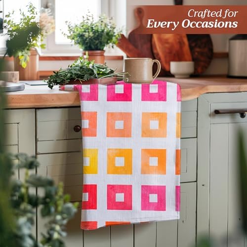 Maison d' Hermine Kitchen Towels Set of 3 Reusable 100% Cotton 27.50" x 20" - Image 6