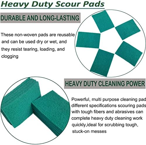 Tonmp 10 Pack 6" x 9" 240 Grit General Purpose Scuff Pads - Image 4