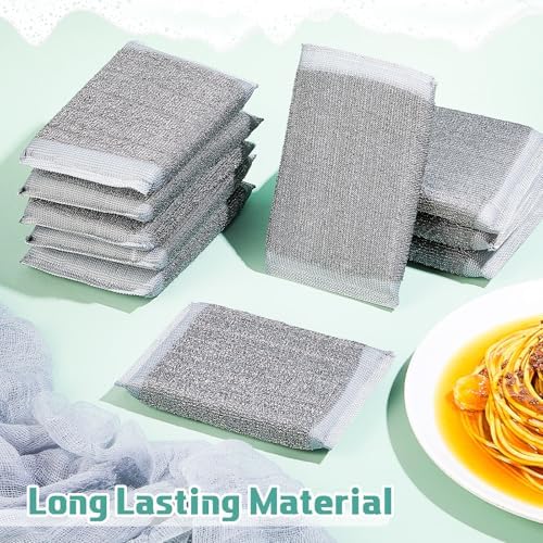 Thyle 8 Pack Kitchen Sponges for Dish, Non Scratch Scrubber - Image 6