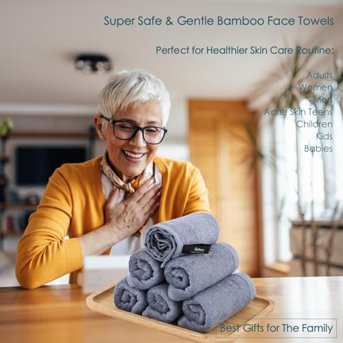 Wash Cloths 12 Ct, Face Towel for Sensitive Skin - Image 5