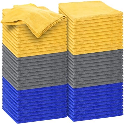 Nuenen Car Microfiber Clean Cloths, 16 x 16 Inch by Nuenen