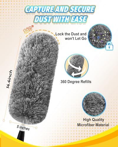 KEEPOW 2 Pcs Upgraded Duster Refills Compatible - Image 5