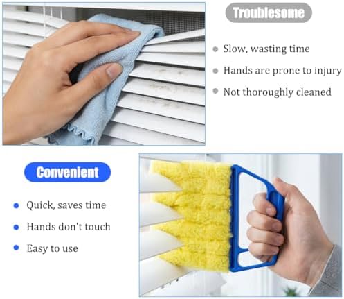 4PCS Car Blind Cleaner Duster Tool - Image 3