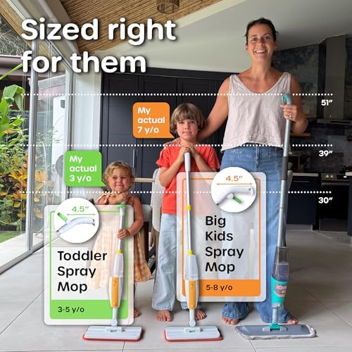 Quiggly Big Kid Toy Spray Mop - Image 3