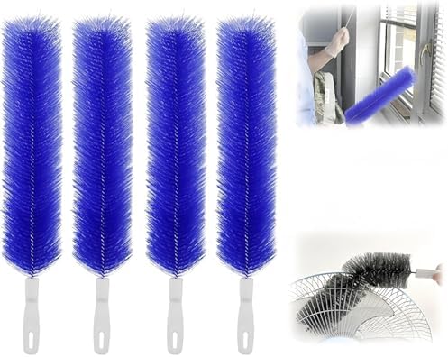 Bendable Microfiber Head, Fan Cleaning Brush Reusable Dust Remover, Dusters by Unknown