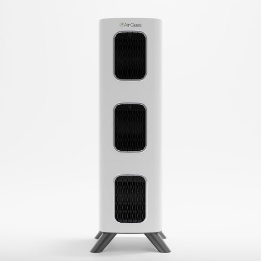 Air Oasis iAdaptAir 2.0 H13 HEPA Filter Air Purifier Reduces 99% of Viruses, Mold, Dust, Smoke, Pollen & Odors Quietest on The Market WiFi Compatible 3,975 Sq Ft of Clean Air