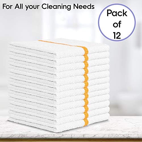 Nabob Wipers Kitchen Bar Mop Terry Towels 12 Pack - Image 4