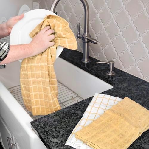 Ritz Premium 3-Pack Kitchen Towel & 6-Pack Dish Cloth Set - Image 4