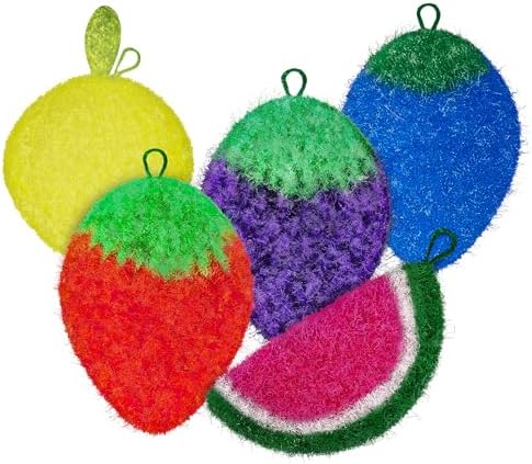 Dish Scrubbie Non-Scratch Dish Scrubber-Long Lasting & Odorless, Safe on by DishScrubbie