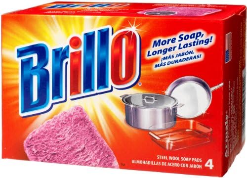 Brillo Steel Wool Soap Pads, Original Scent by BRILLO