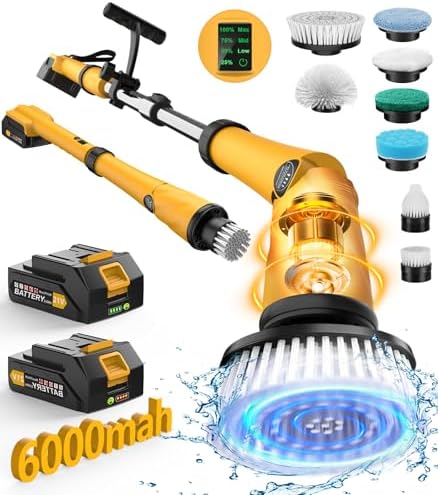 Qimedo Electric Spin Scrubber Q3, Extra-Large Brush Head by qimedo