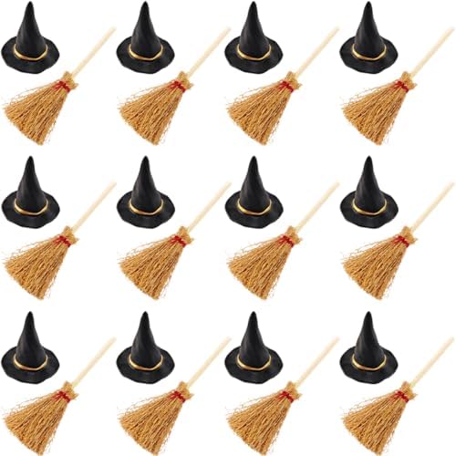 GXXMEI 24PCS/Set Mini Witch Hat by GXXMEI