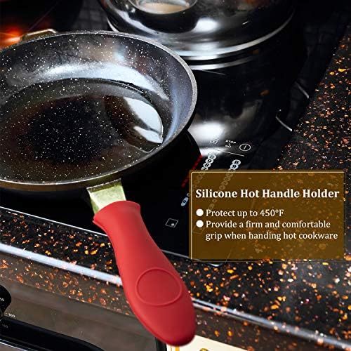 Patelai 7 Pcs Cast Iron Cleaning Kit, Chainmail Scrubber Brush, Bright Color - Image 5