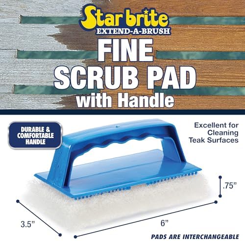 STAR BRITE Fine White Scrub Pad - Image 2
