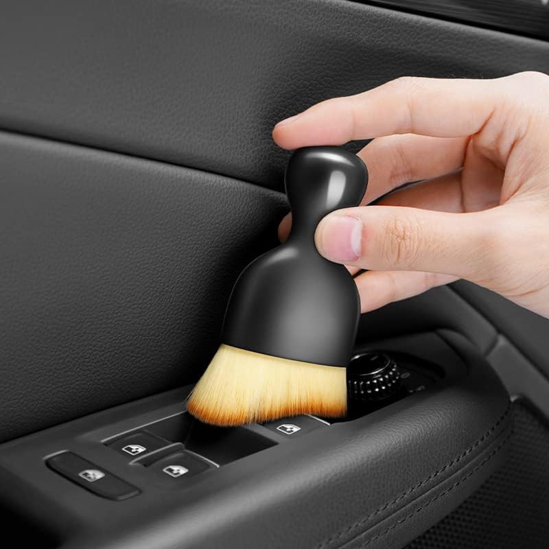Vingtank 4 Pack Car Interior Cleaning Soft Brushes， Car Interior Beauty - Image 5
