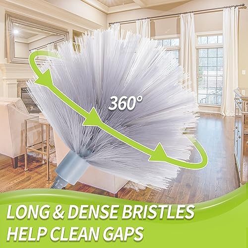 IVYROLL Cobweb Duster & 100'' Microfiber & Chenille Ceiling Cleaner Kit - Image 3