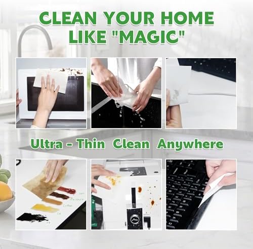 Magic Sponge Eraser Sheets, 52 Pack Dish Wipes - Image 2