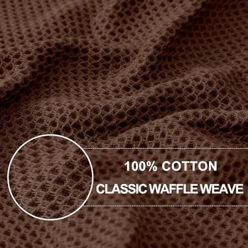 Homaxy 100% Cotton Waffle Weave Kitchen Dish Cloths - Image 2