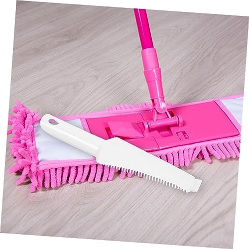 Plastic Cleaning Scraper Mop Brush 2pcs Self Wringing Replacement - Image 3