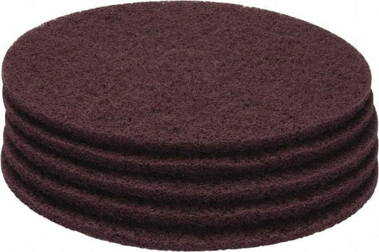 PRO SOURCE Maroon Polyester Extra Heavy Duty Floor Stripping Pads: 20" Diameter by PROSOURCE