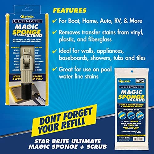 STAR BRITE Ultimate Magic Sponge + Scrub Xtend - Image 5