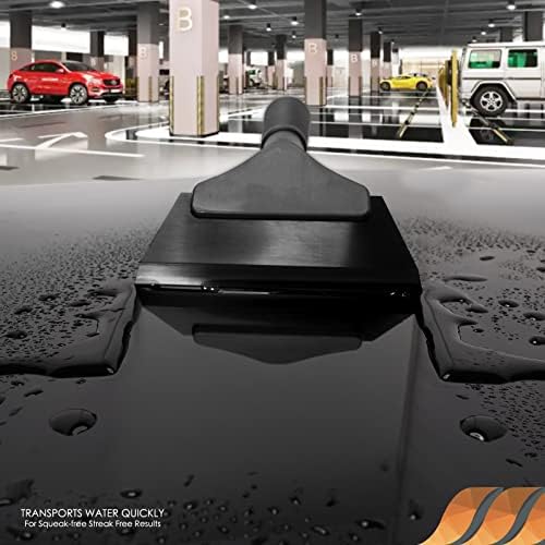 EHDIS Small Squeegee 5 inch Rubber Window Tint Windshield Scraper - Image 2