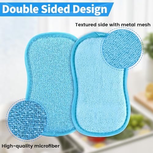 6 Pack Multi-Purpose Scrub Sponges - Image 3