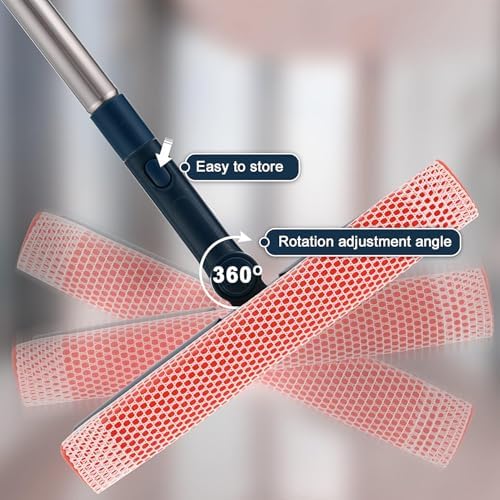 Professional Window Squeegee, 2-in-1 Window Cleaner - Image 3