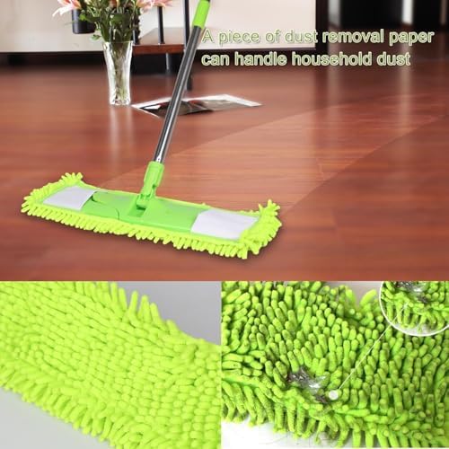 4Pcs Flat Mop Refill Pads, Absorbent - Image 3