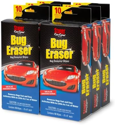 Stoner Car Care Bug Eraser Cleaning Wipes by StonerCarCare