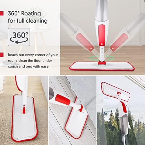 Microfiber Spray Mop for Laminate Floor Cleaning - Image 3