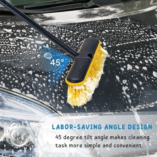 Car Wash Brush with Long Handle - Image 4