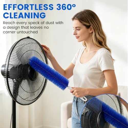 Fan Cleaner Brush, 2026 New Reusable Dust Remover - Image 3