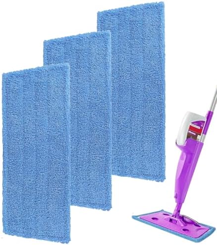 Mop Pads Replacement for Rejuvenate Microfiber Mops, Compatible by Sgizoku