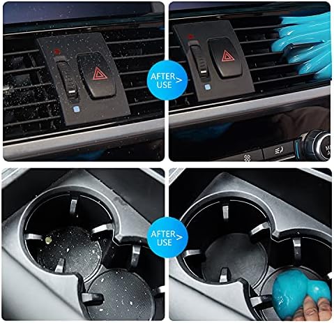 TICARVE 3 Pack Cleaning Gel for Car Detailing Putty Car Vent Cleaner Goo - Image 6