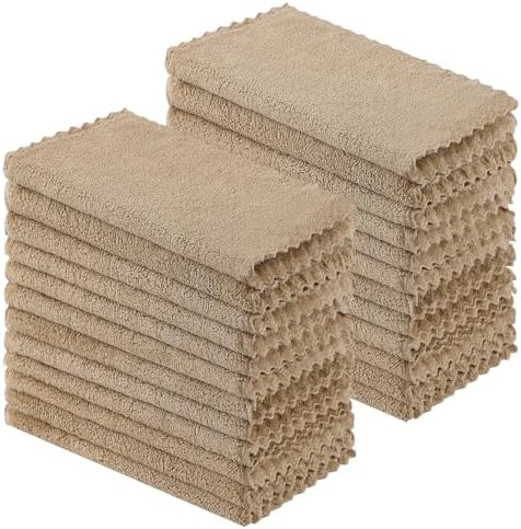 Kitinjoy 24 Pack Kitchen Cloths Dish Towels by Kitinjoy